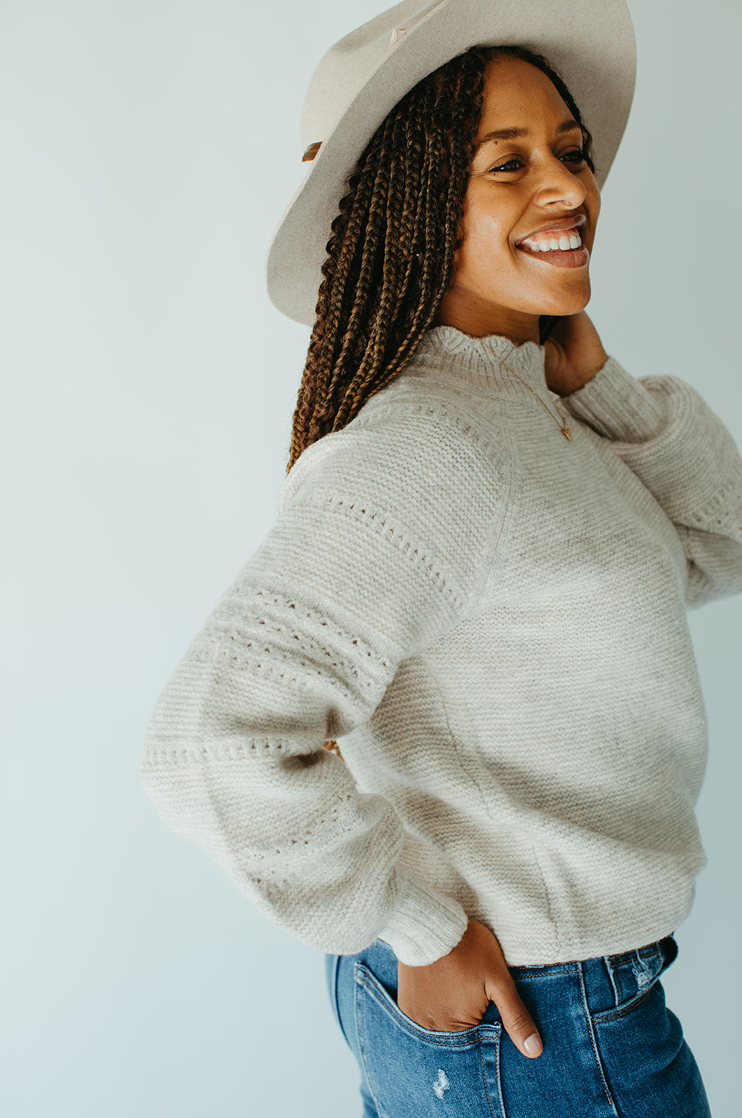 ivory_grey_mock_neck_knit_sweater_womens