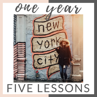 One Year, Five Major Lessons