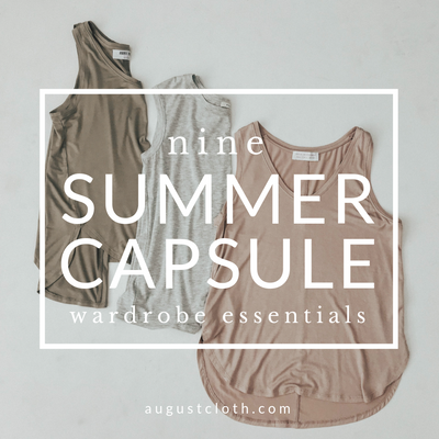 9 Summer Capsule Wardrobe Essentials