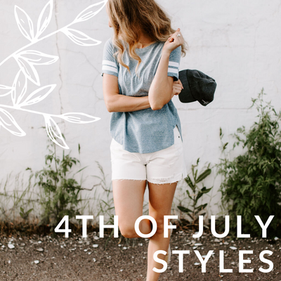 Casual and Cute 4th of July Styles