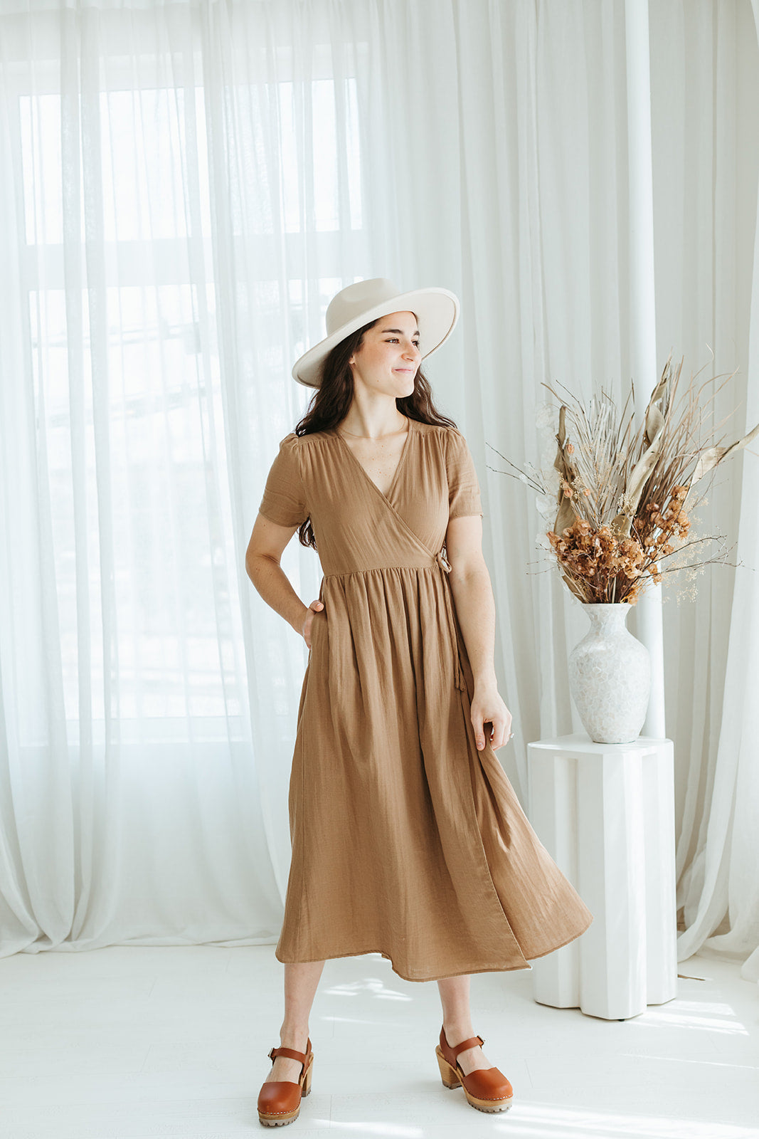 Cadie wrap dress